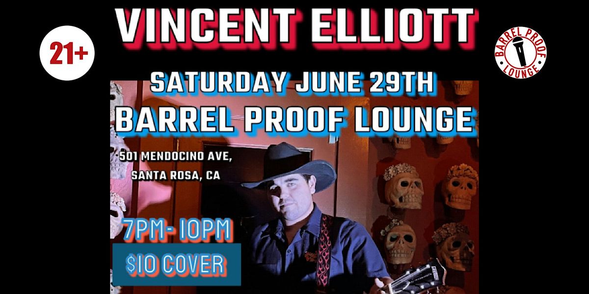 Live Rockabilly & Country w\/ Vincent Elliott & Friends in Downtown Santa Rosa