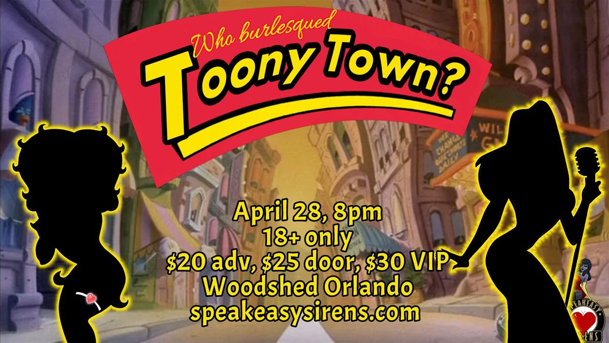 Who Framed Roger Rabbit Burlesque, The Woodshed Orlando, 28 April 2024