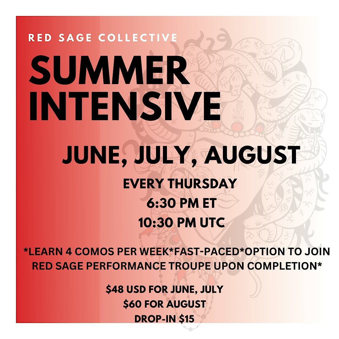Red Sage Summer Intensive in August