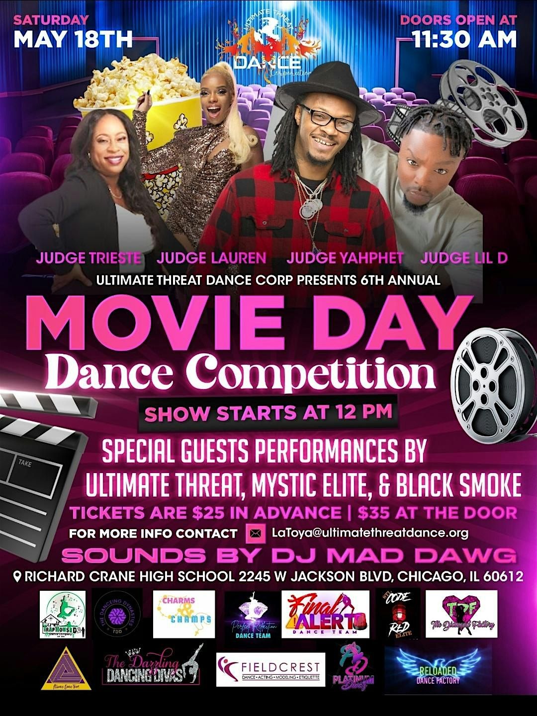 6th Annual Movie Day Dance Competition