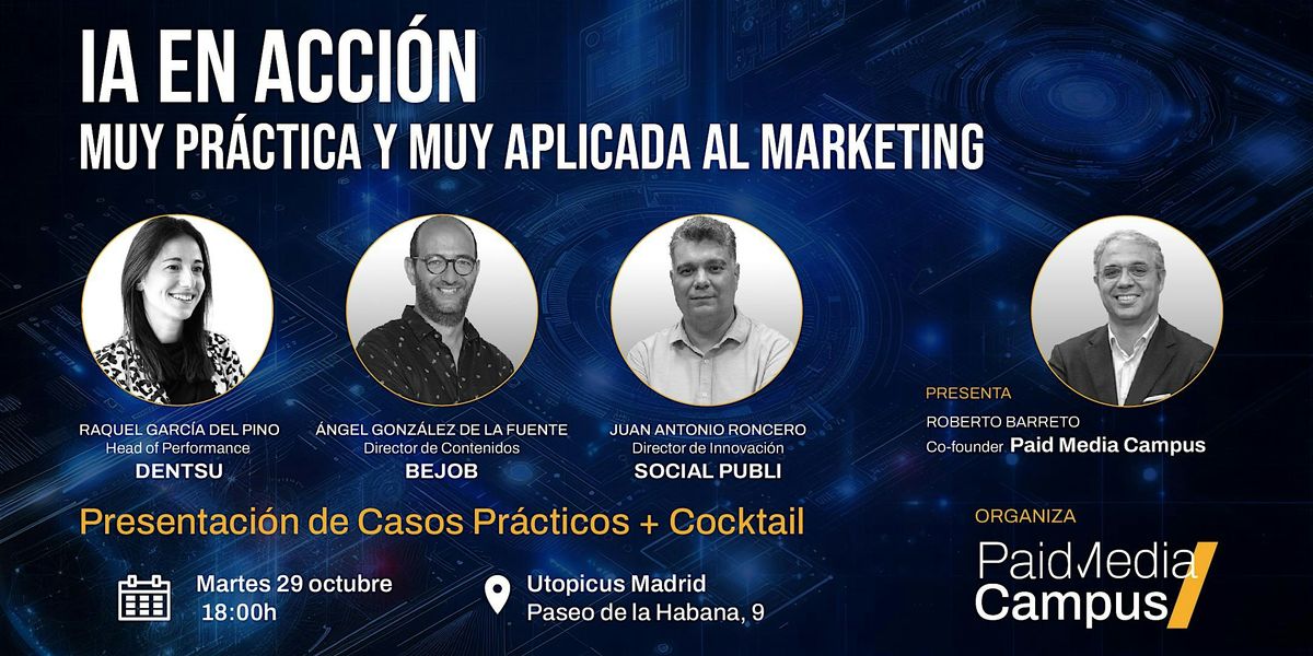 IA Aplicada al Marketing: Casos Pr\u00e1cticos