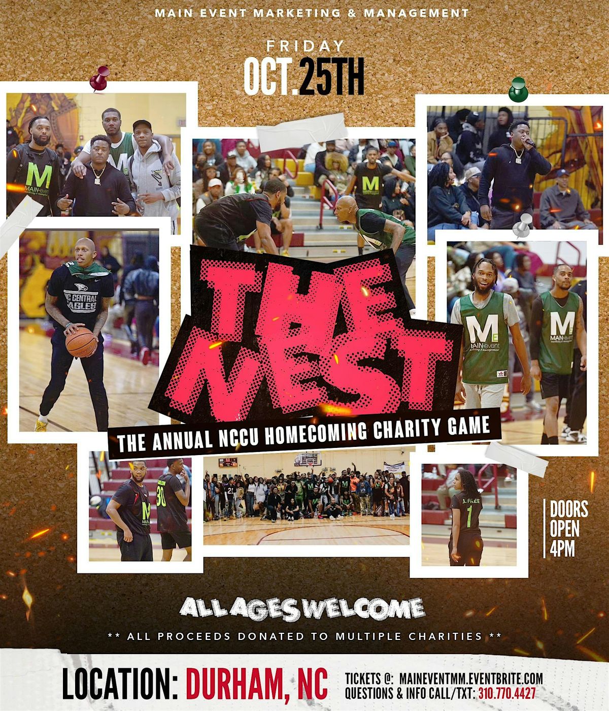 THE NEST || THE 2ND ANNUAL  NCCU HOMECOMING CHARITY GAME [ALUMNI]