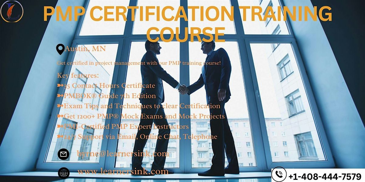 Increase your Profession with PMP Certification In Austin, MN