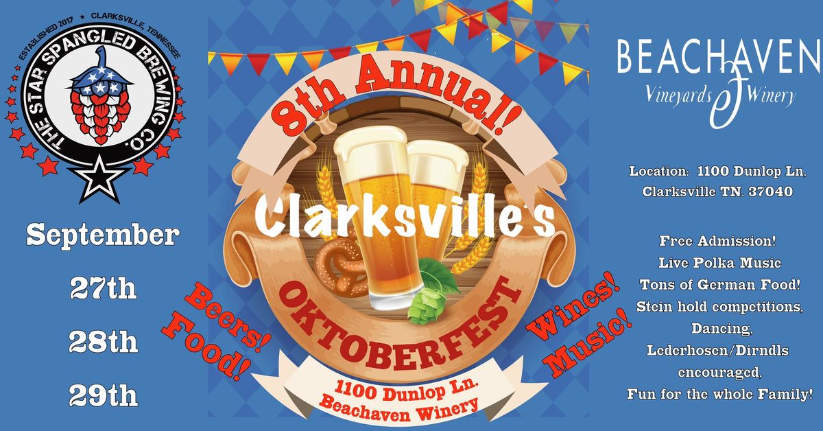 Clarksville's Oktoberfest 2024!