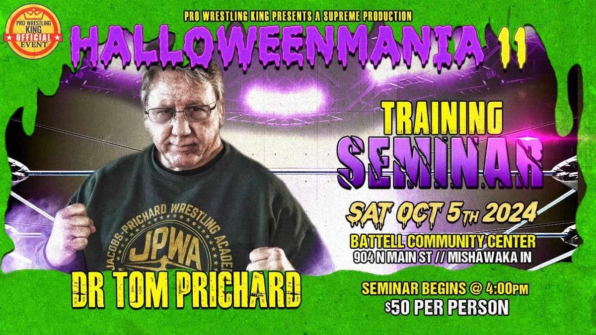 DR. TOM PRICHARD TRAINING SEMINAR \/ WORKSHOP