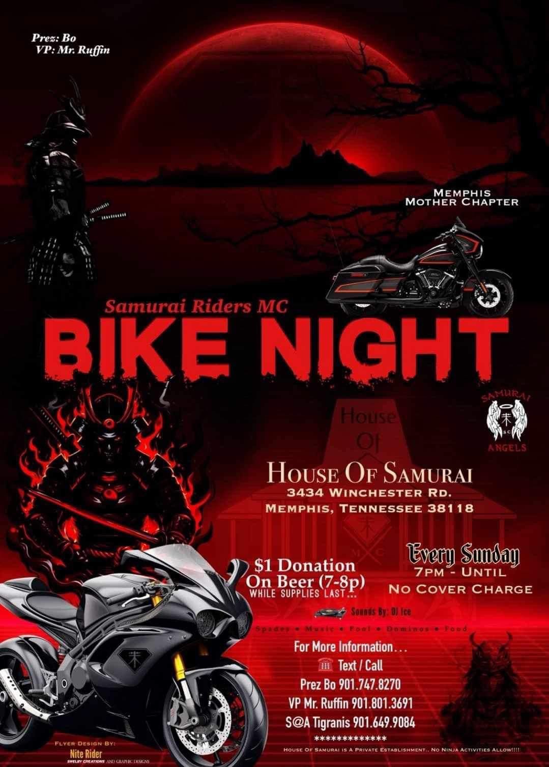 Samurai Bike Night 