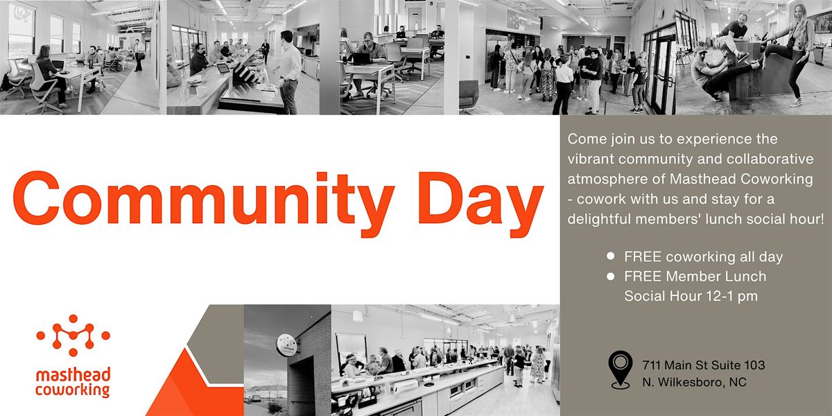 Community Day at Masthead Coworking