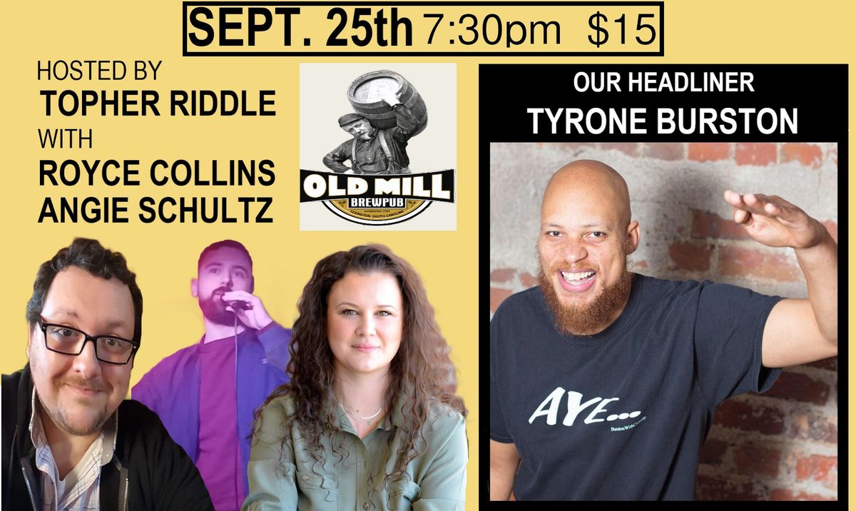 Comedy + Beer at Old Mill Brewpub