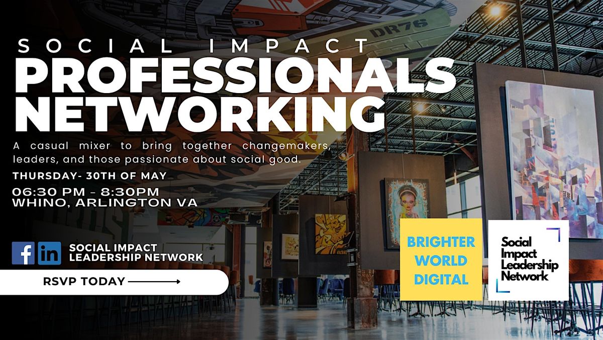 Social Impact Professionals Networking July Event