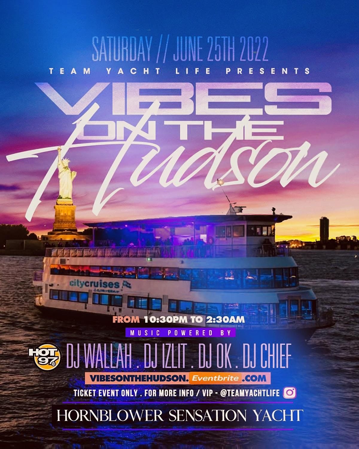 VIBES ON THE HUDSON HOSTED BY @soca_queen15