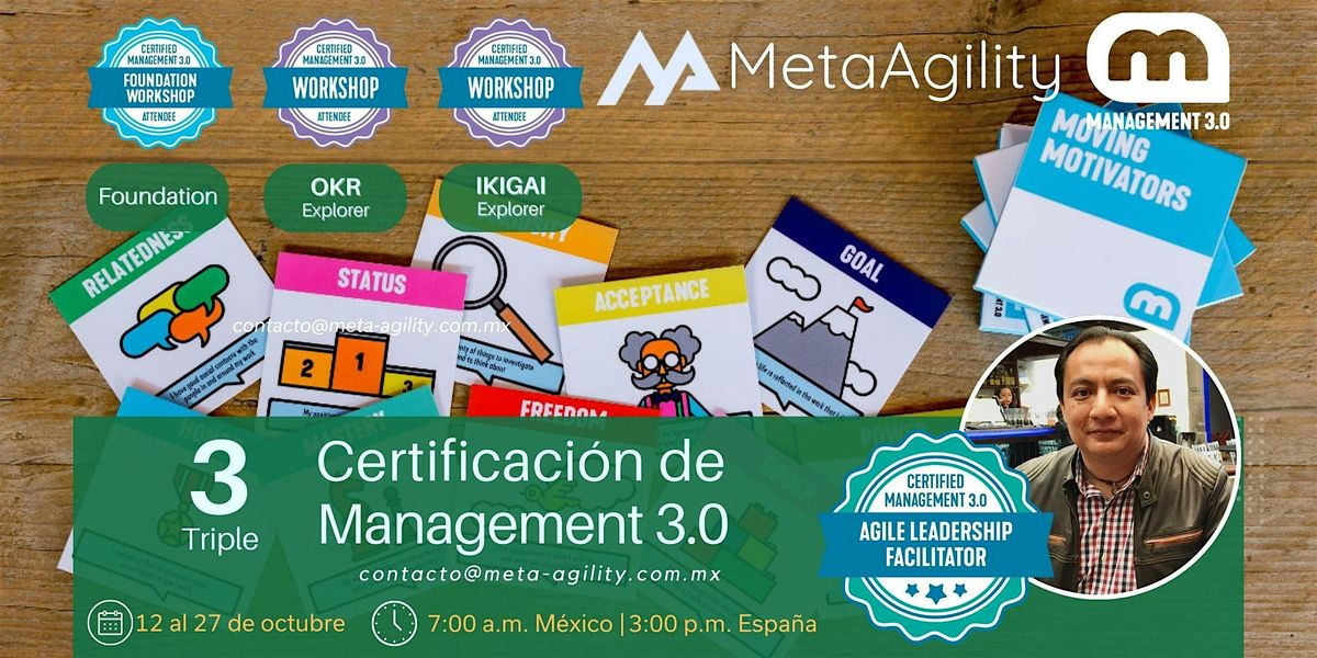 Management 3.0 Liderazgo y Gesti\u00f3n \u00c1gil