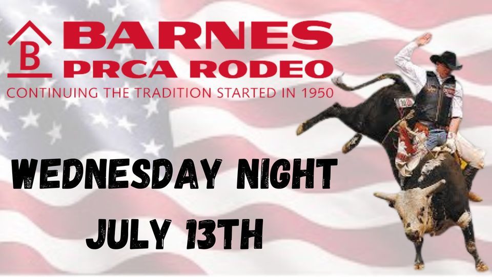 Barnes Rodeo, Winneshiek County Fair, Decorah, 13 July 2022