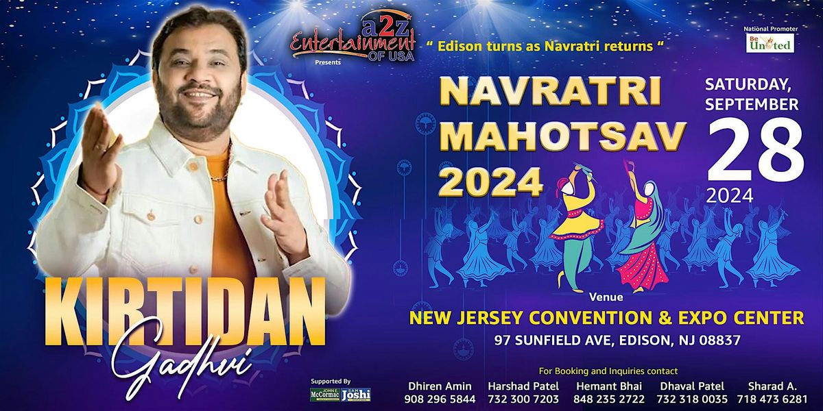 EDISON TURNS AS NAVRATRI RETURNS - KIRTIDAN GADHVI