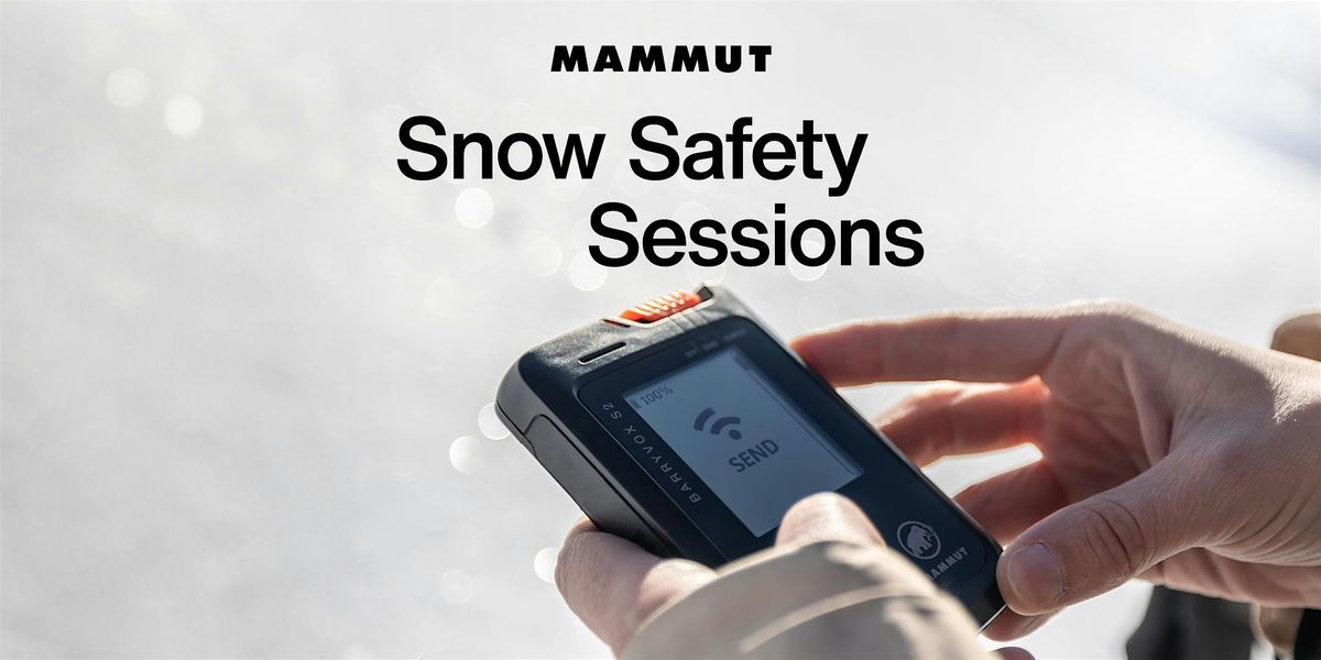 MAMMUT Snow Safety Session K\u00f6ln - INDOOR