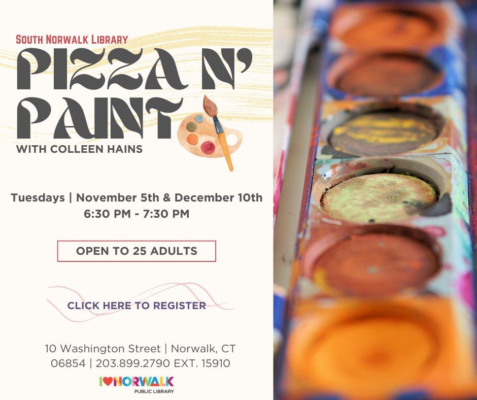 Pizza N' Paint with Colleen Hains