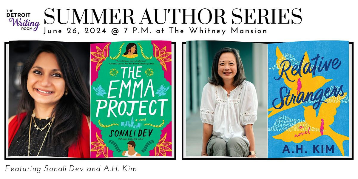 Summer Author Series ft. Sonali Dev and A.H. Kim