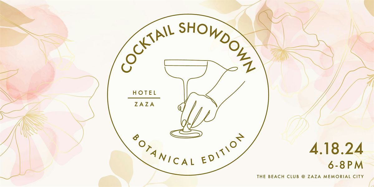 ZaZa's Cocktail Showdown: Botanical Edition
