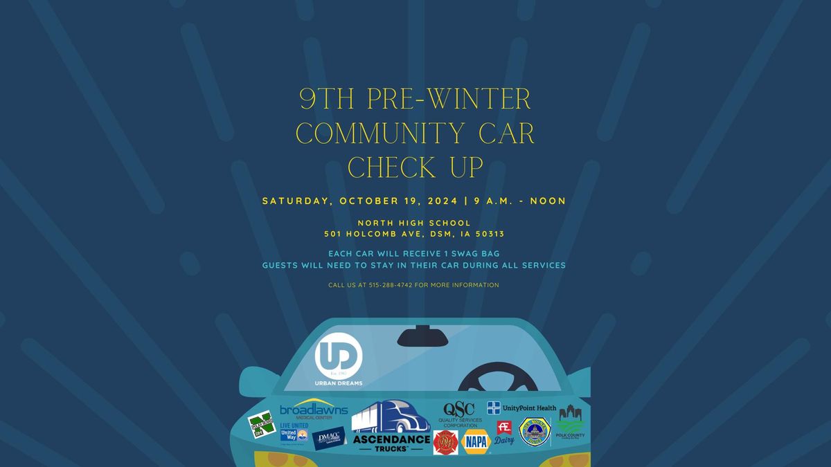 9th Pre-Winter Car Checkup 