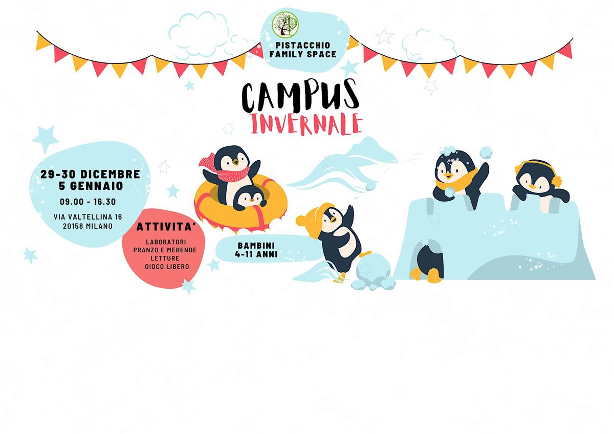 CAMPUS INVERNALE PER BAMBINI 4-11 ANNI