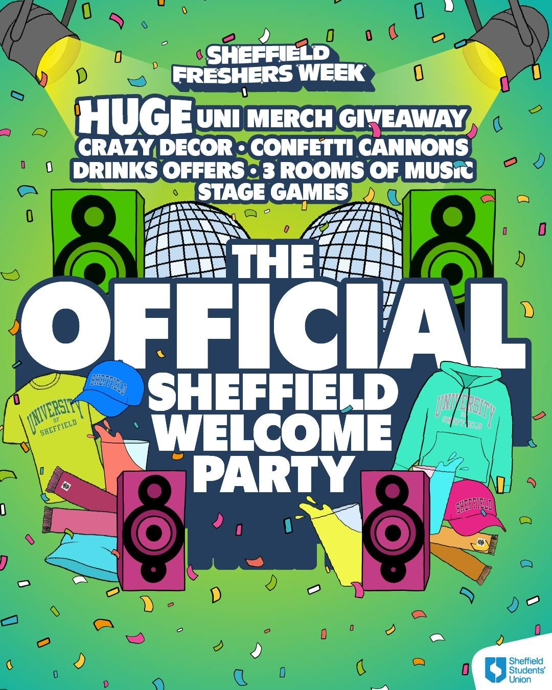 The Official Freshers Sheffield Welcome Party