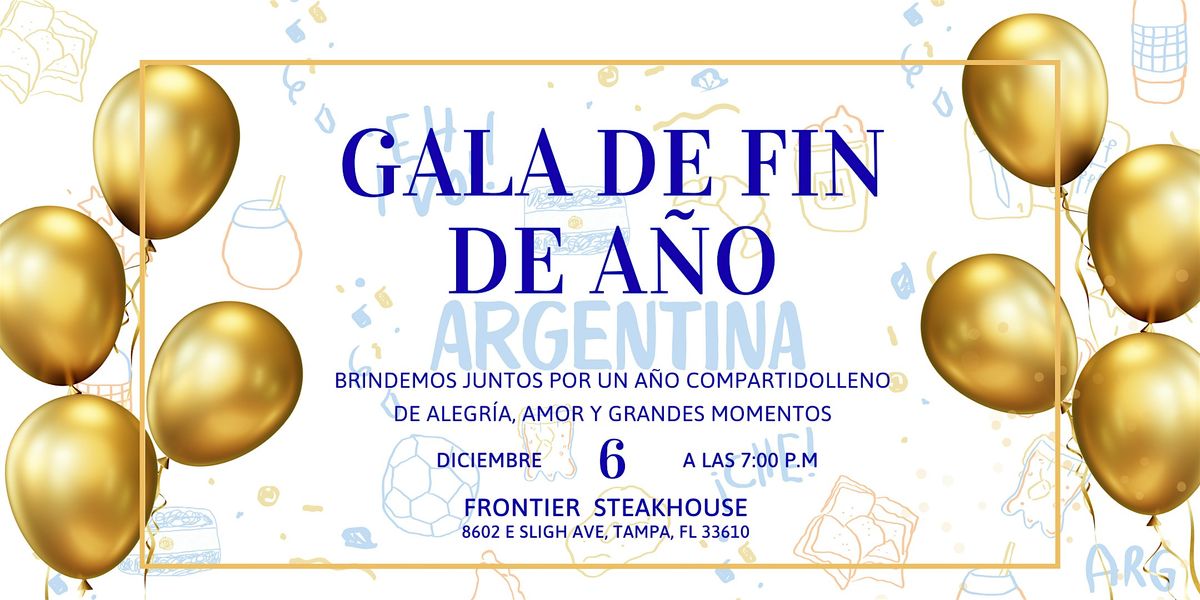 Gala de fin de a\u00f1o  - Asociacion Argentina en Tampa Bay