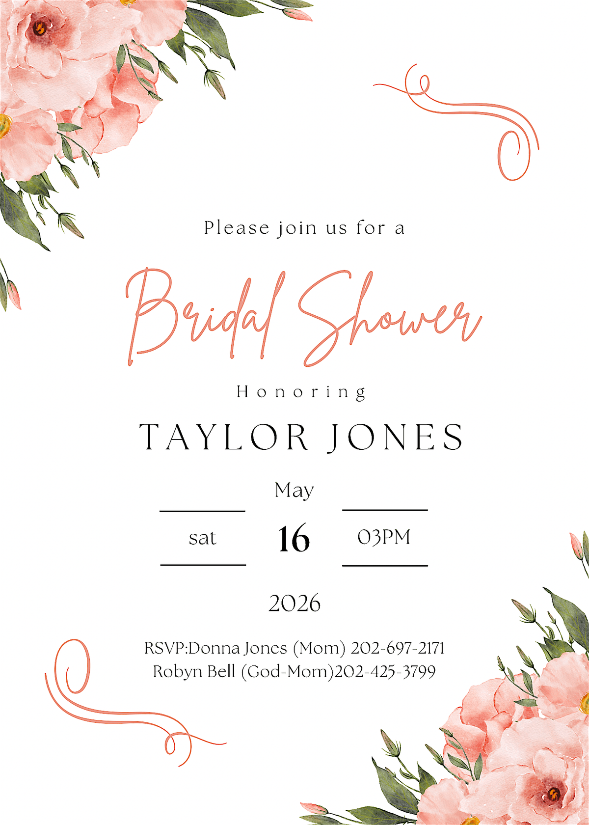 Taylor's Bridal Shower