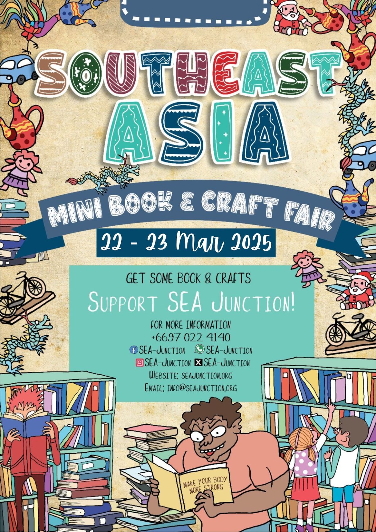 Southeast Asia Mini Book and Craft Fair