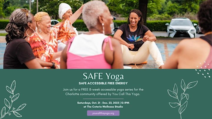 FREE-In-person SAFE Yoga  in Charlotte