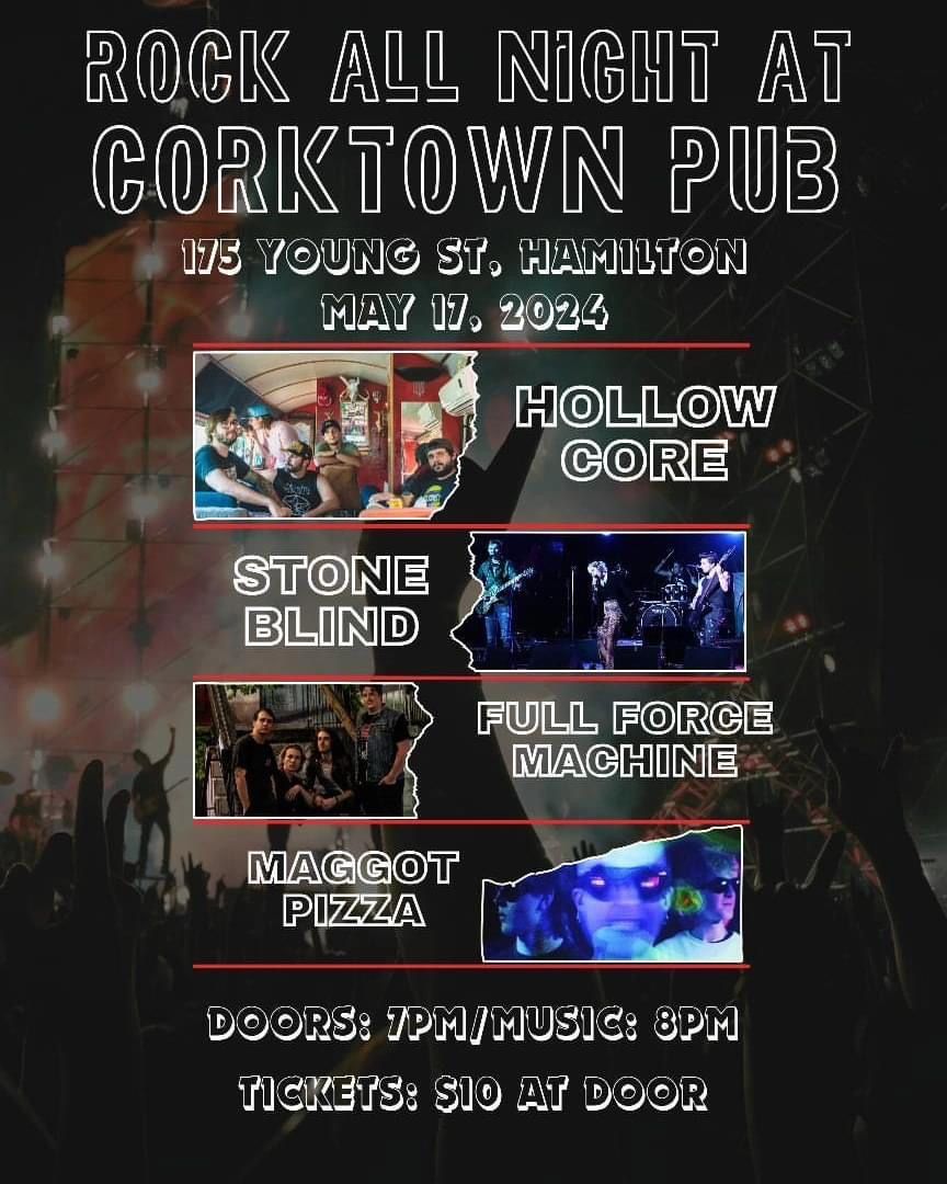 ROCK ALL NIGHT @ The Corktown Pub