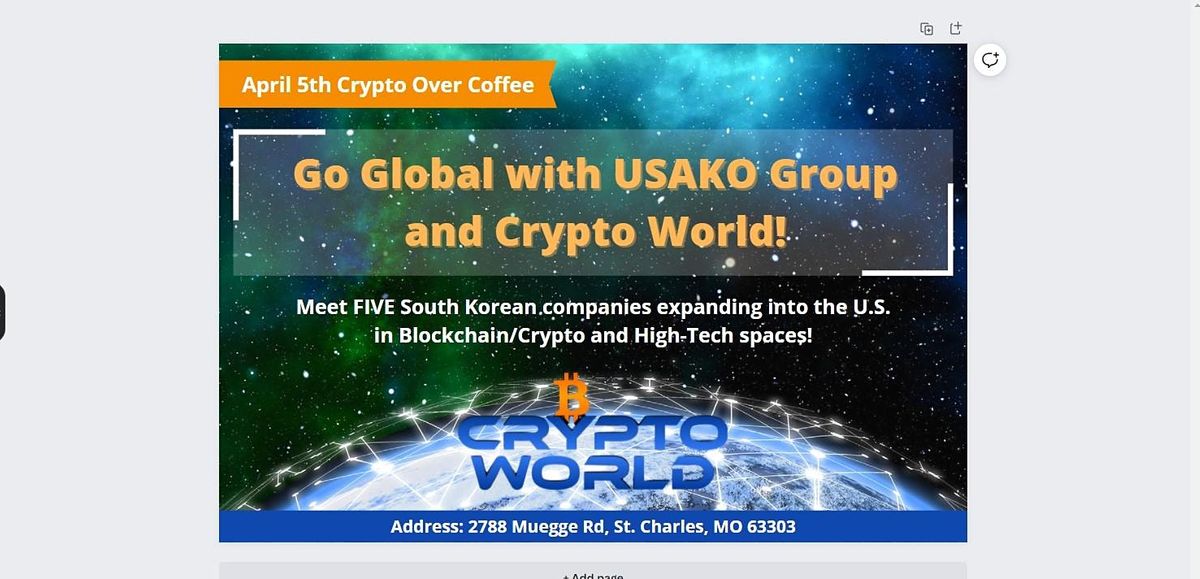 2022 Go Global with USAKO Group & Crypto World