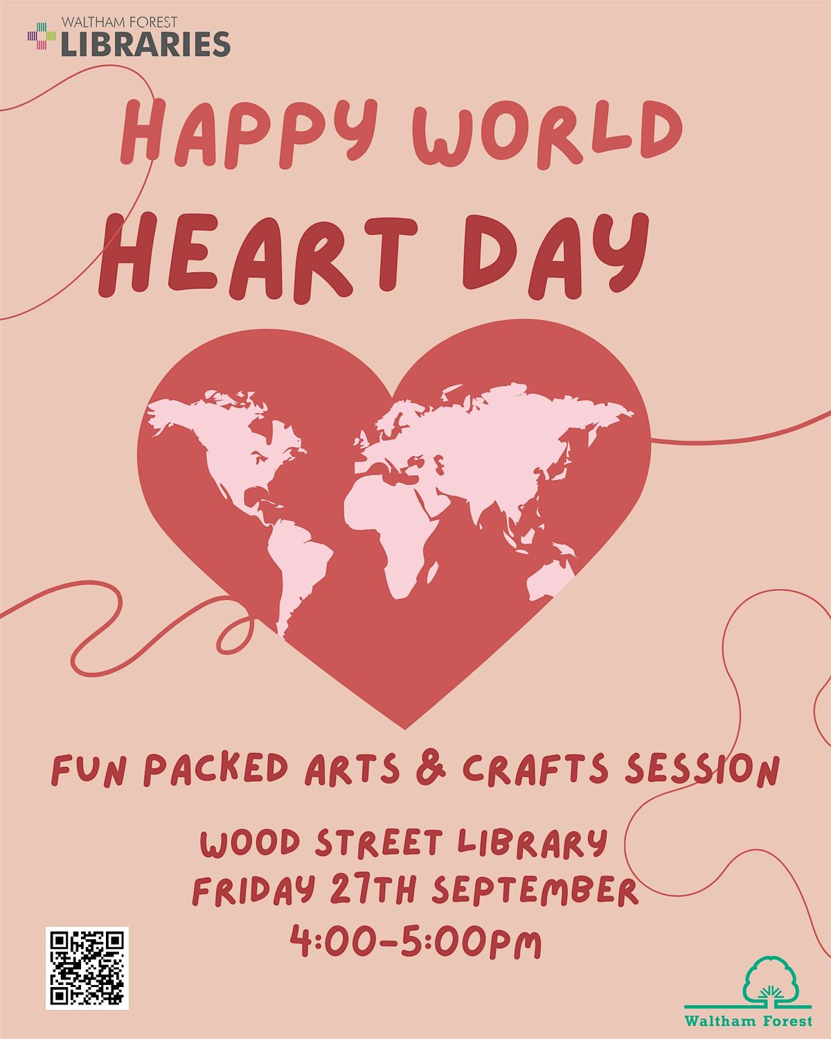 Happy World Heart Day@ Lea Bridge Library