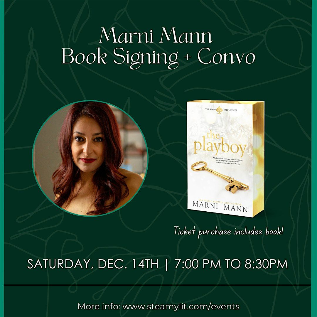 Marni Mann Convo + Book Signing