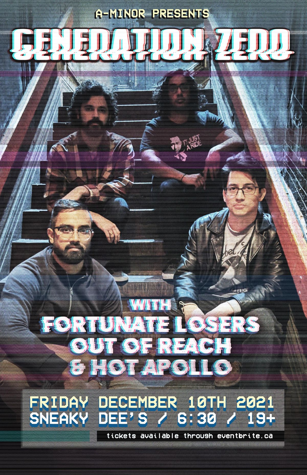 Generation Zero w\/ Fortunate Losers, Out of Reach, & Hot Apollo