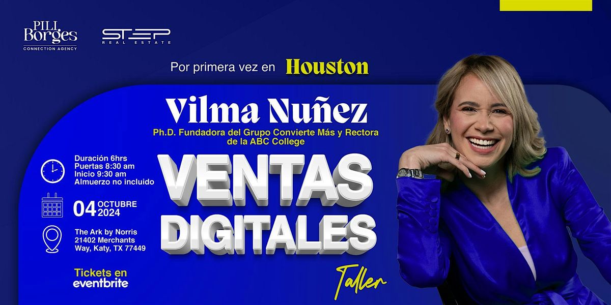 Taller de Ventas Digitales con Vilma Nunez