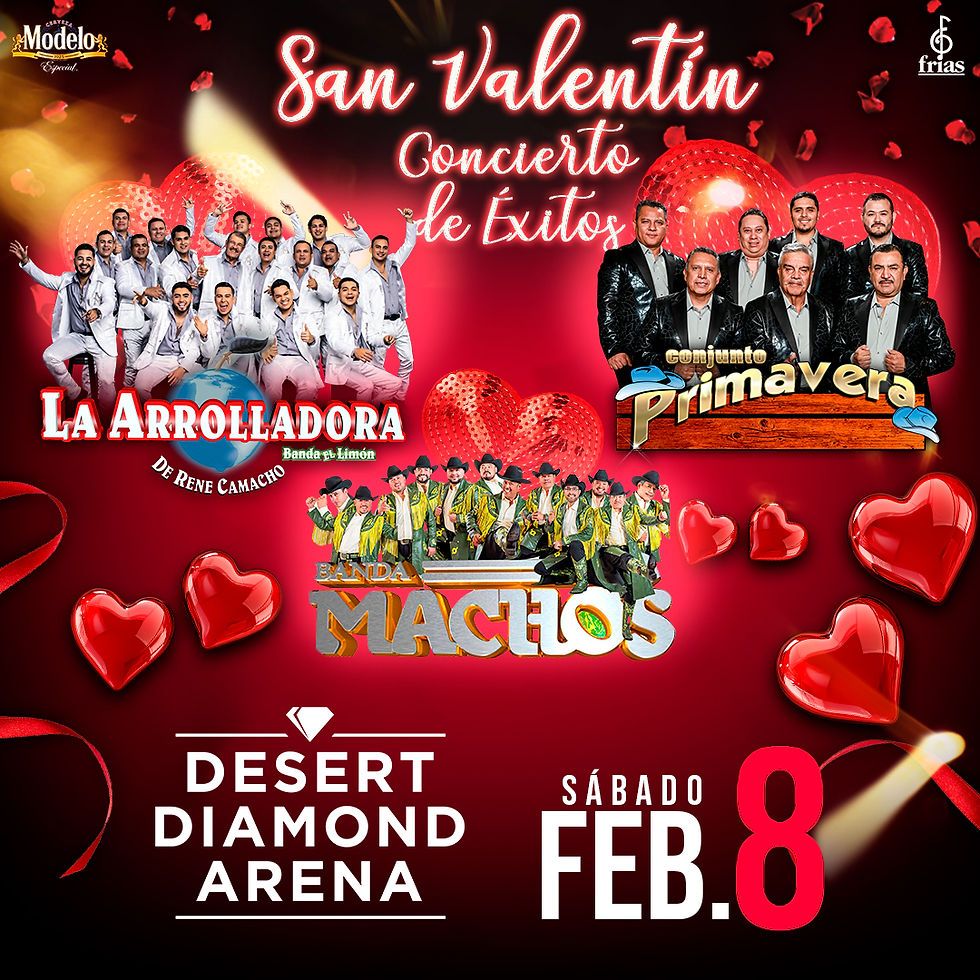 El San Valentin Bailazo - Conjunto Primavera at Orleans Arena