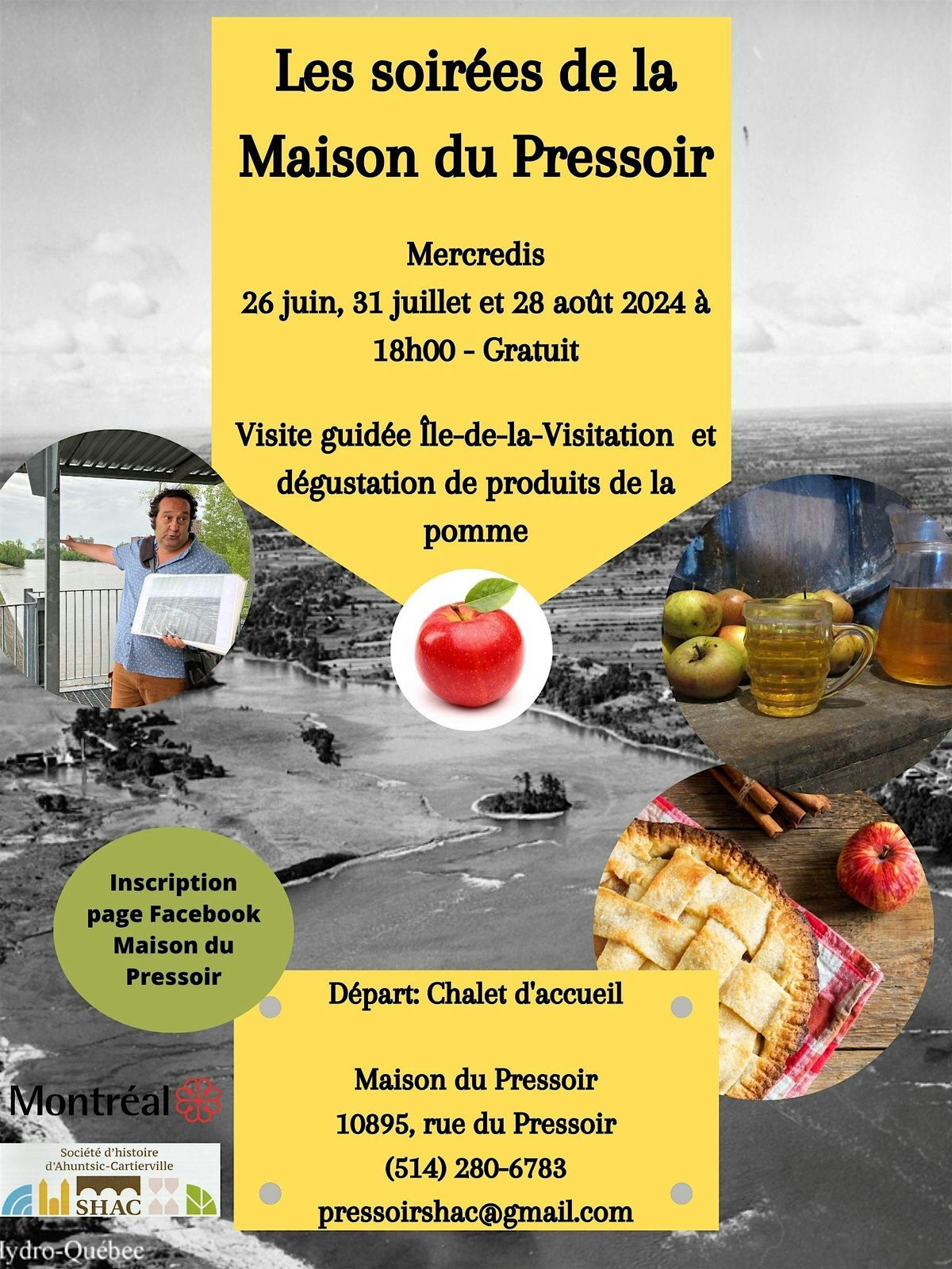 Soir\u00e9e de la Maison du Pressoir - Mercredi 31 juillet 2024 \u00e0 18h00