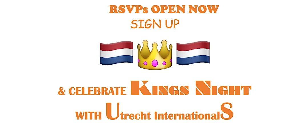 Celebrate King's Night with Utrecht Internationals