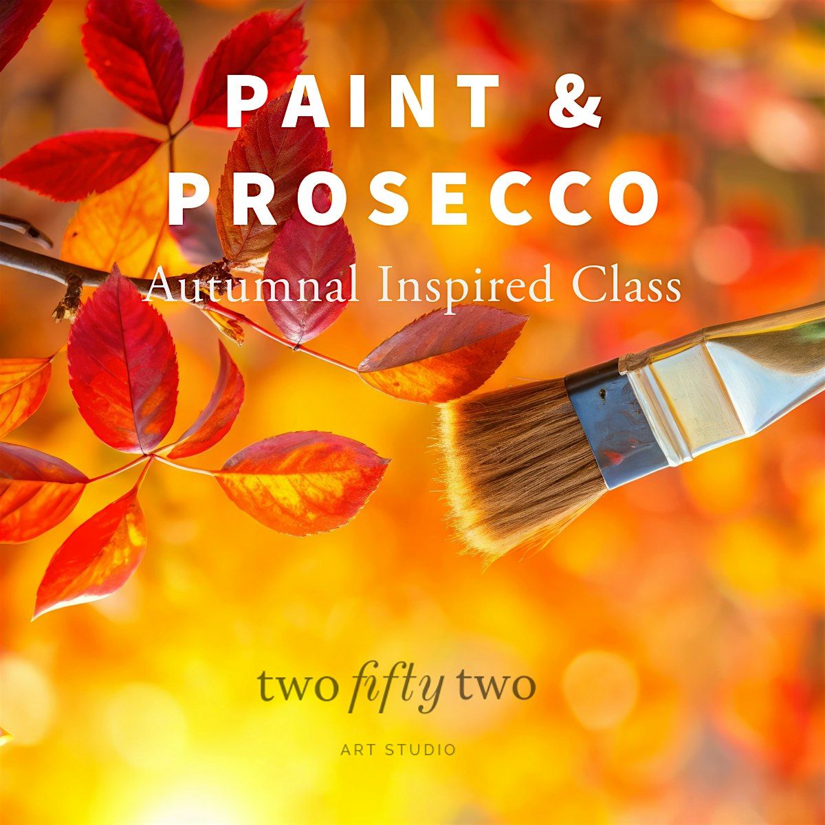 PAINT & PROSECCO AUTUMNAL CLASS