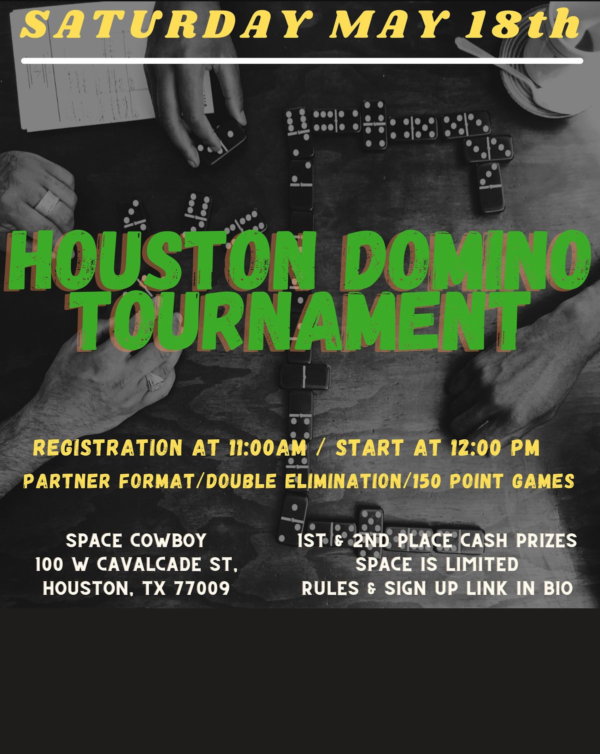 Houston Domino Tournament (Partner Play)