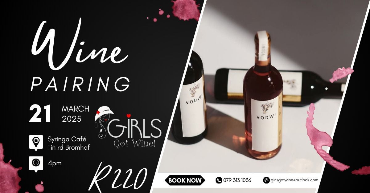 Vodwi Wine Pairing Event