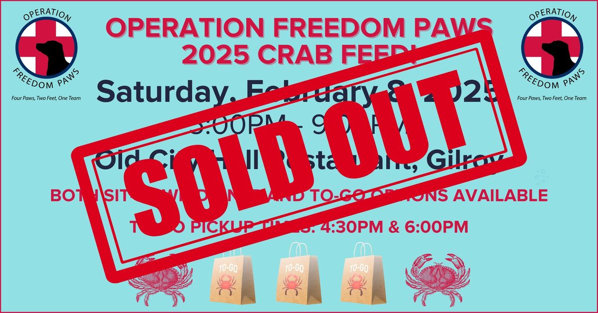 OFP 2025 Crab Feed!