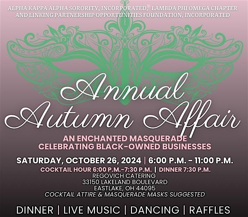 2024 Autumn Affair: An Enchanted Masquerade