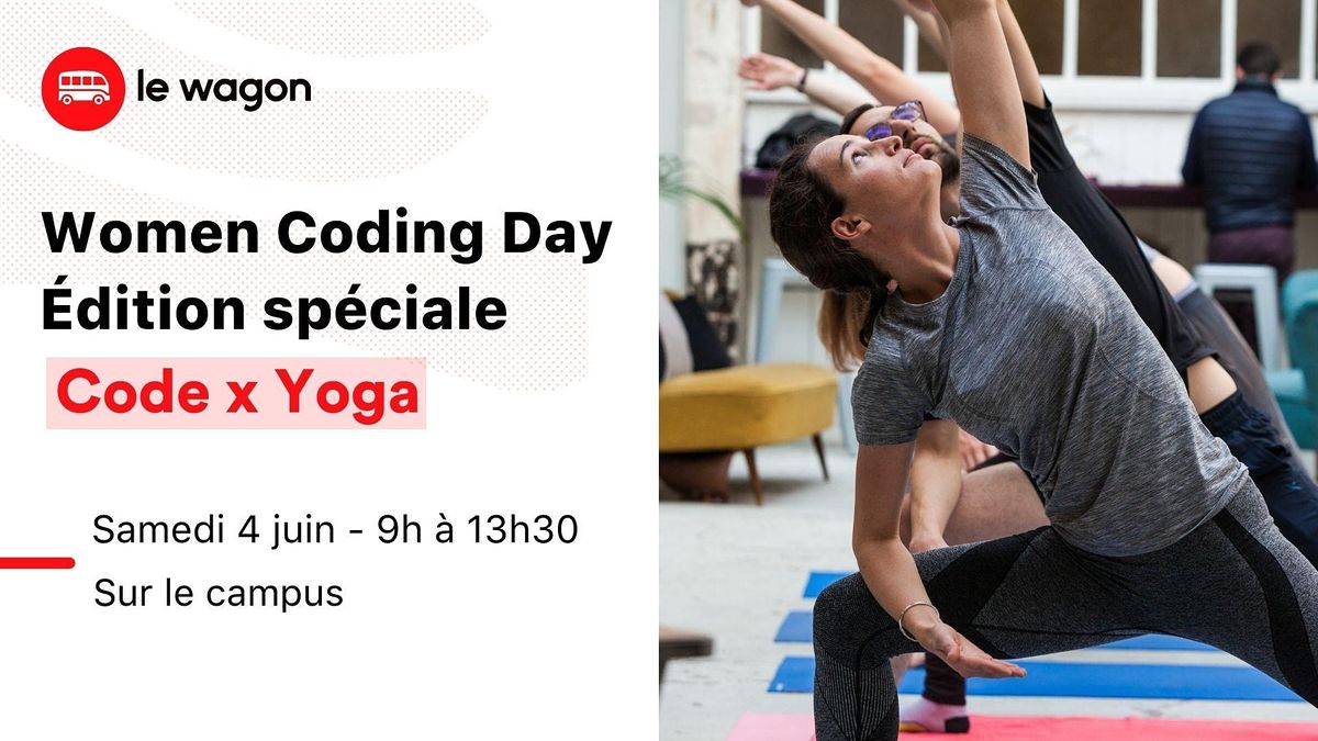 Women Coding Day - \u00c9dition sp\u00e9cial Code & Yoga