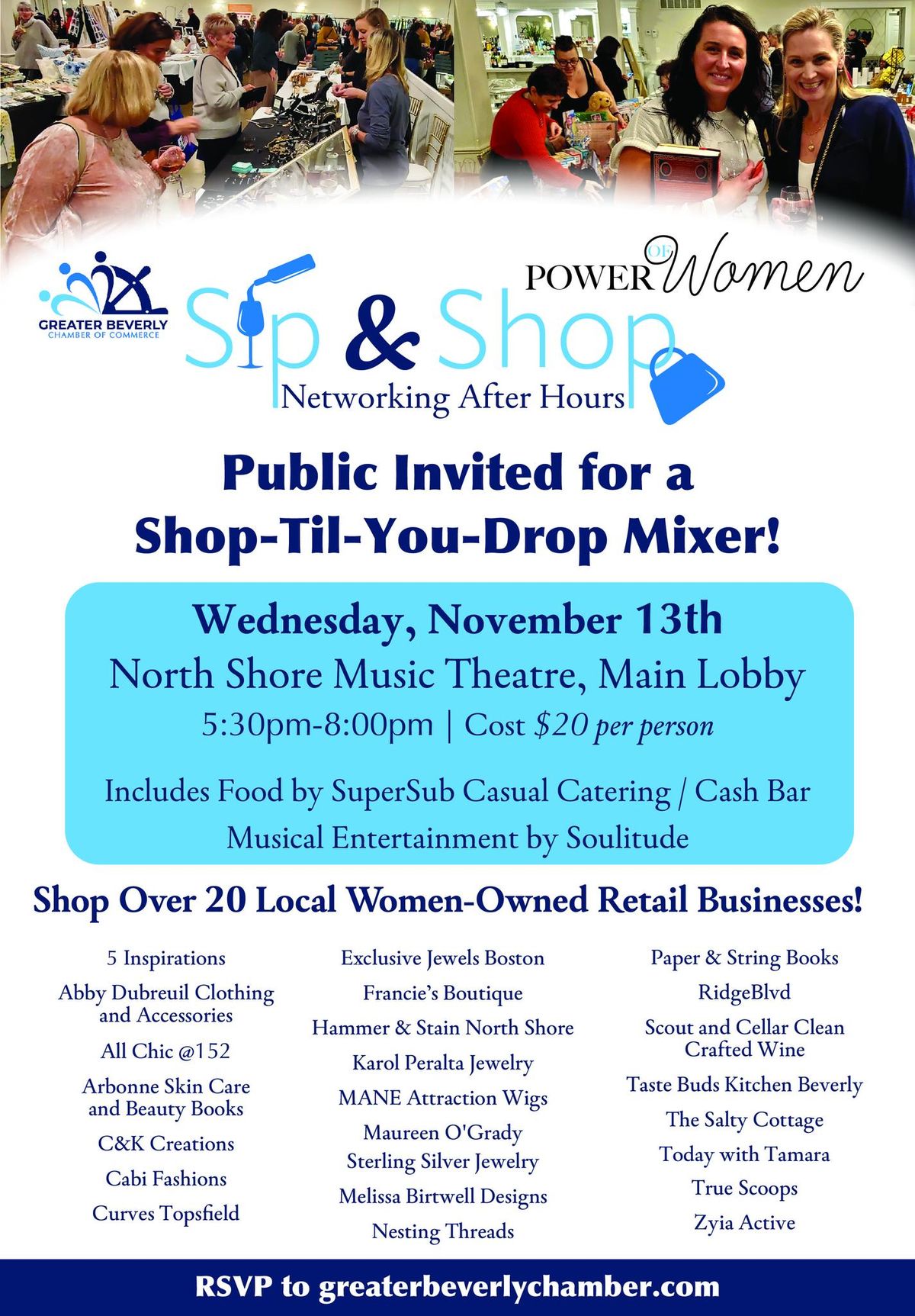 GBCC: Power of Women Sip & Shop