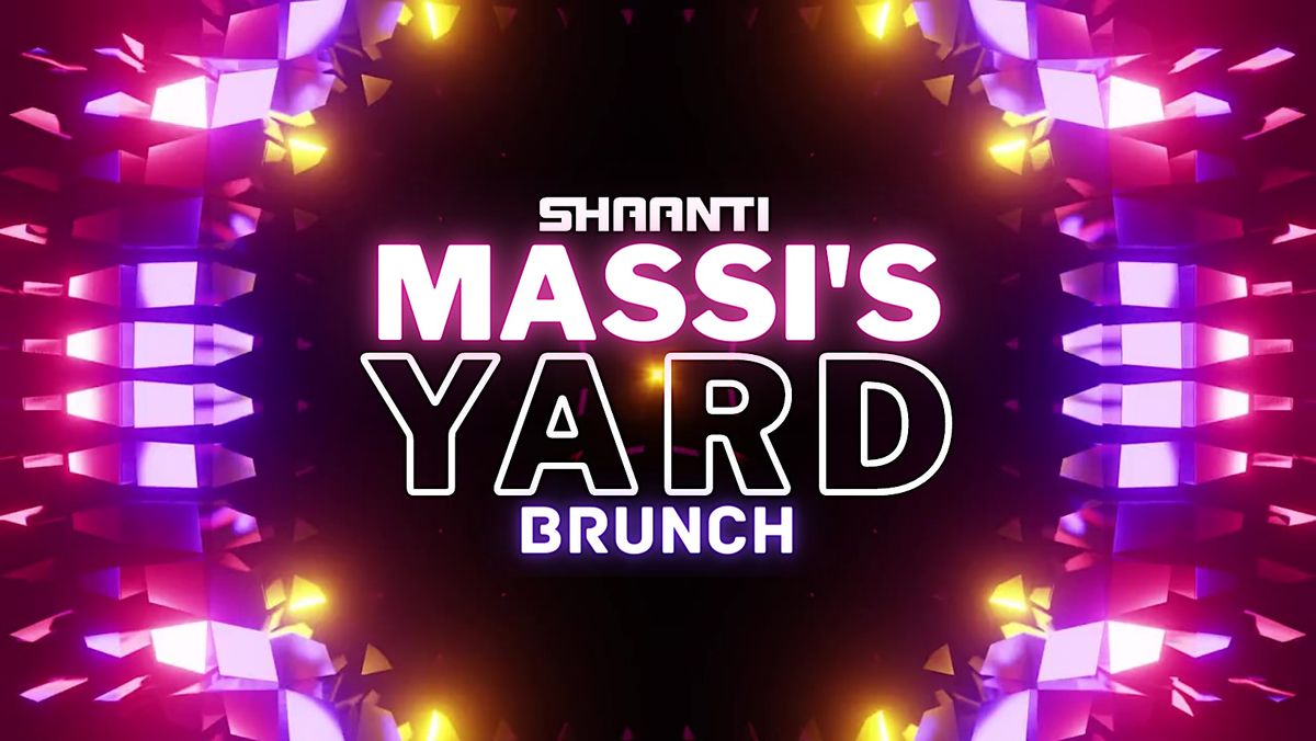 MASSI'S YARD BRUNCH - SAT 13 MAY - LONDON