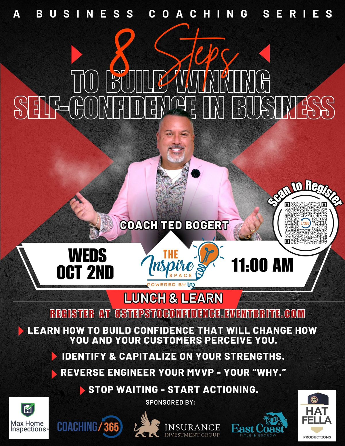 Coaching Series - "8 Steps to Build Winning Self-Confidence in Business"