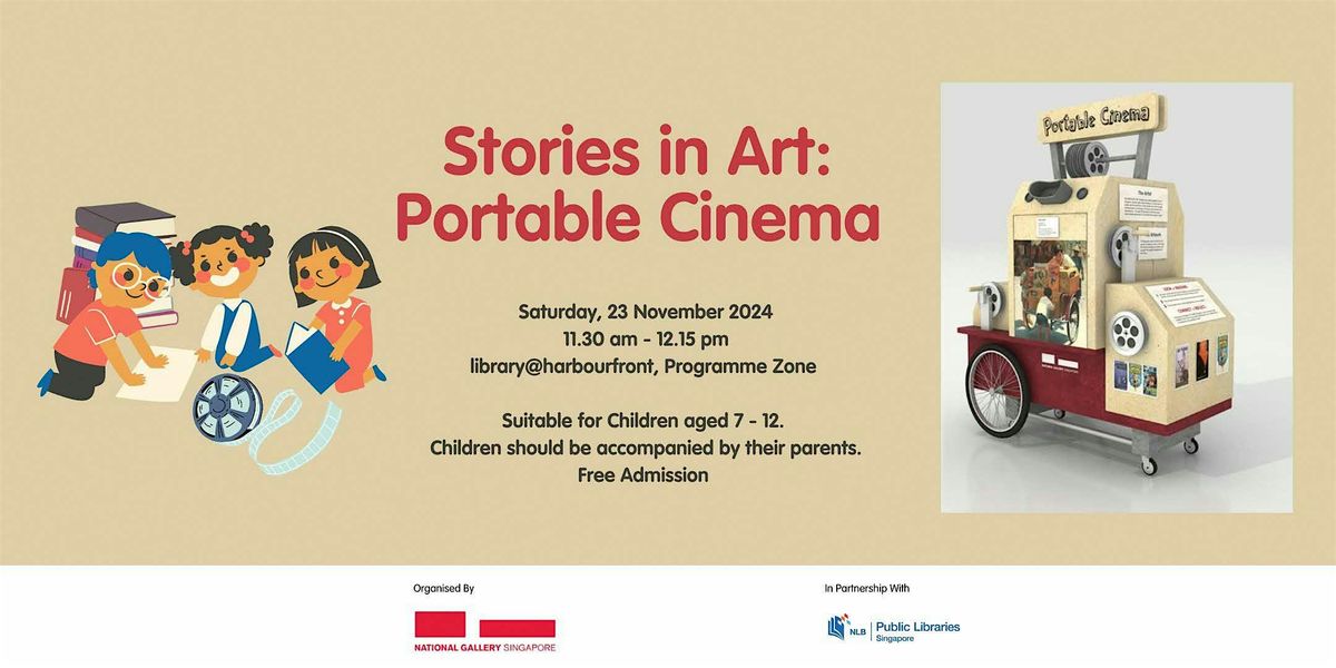 Stories in Art: Portable Cinema with National Gallery Singapore