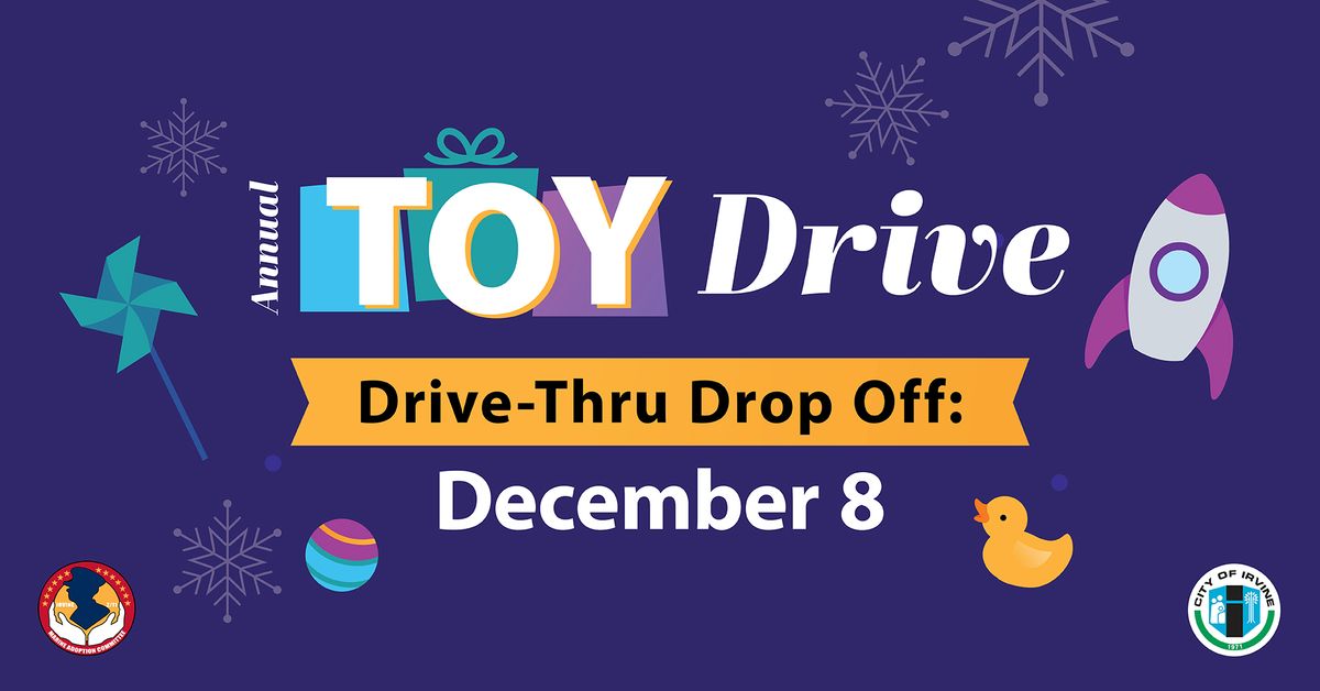 Irvine 2\/11 Marine Adoption Committee's Holiday Toy Drive: Drive-Thru Drop-Off