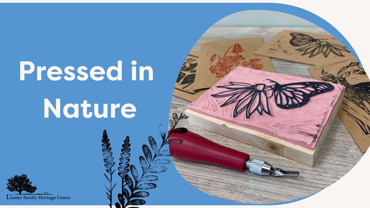 Pressed in Nature: Linocut Art Workshop