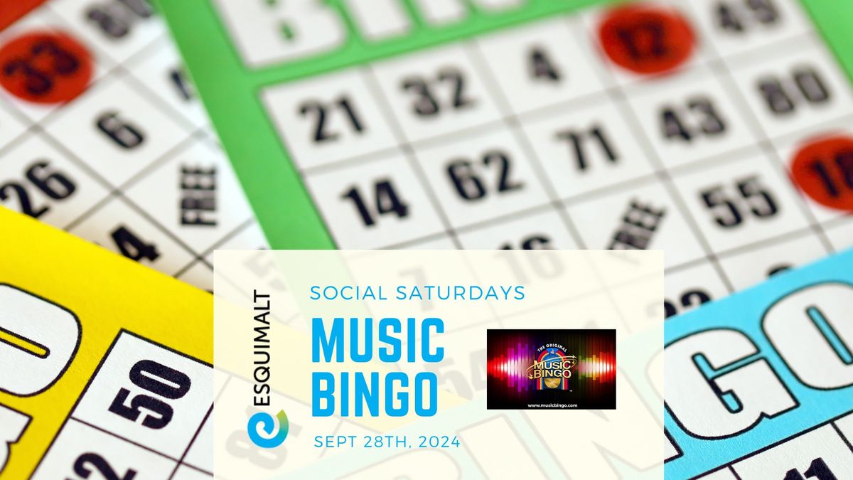 Social Saturdays-Music Bingo